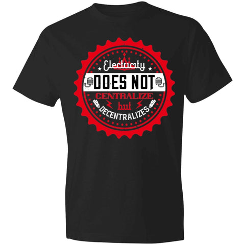 Image of Electrician Design Lightweight T-Shirt 4.5 oz - Alexecom.com