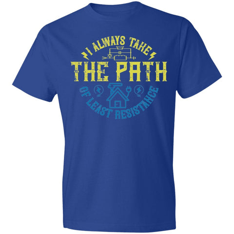 Image of Electrician Design Lightweight T-Shirt 4.5 oz - Alexecom.com