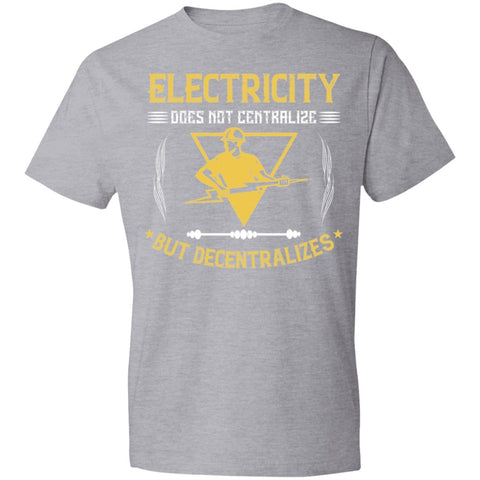 Image of Electrician Design Lightweight T-Shirt 4.5 oz - Alexecom.com