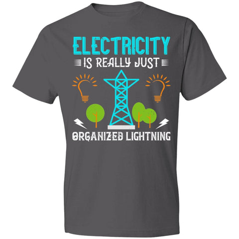 Image of Electrician Design Lightweight T-Shirt 4.5 oz - Alexecom.com