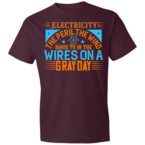 Image of Electrician Design Lightweight T-Shirt 4.5 oz - Alexecom.com