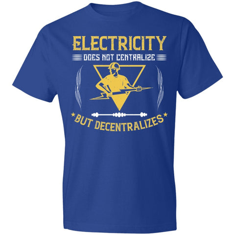 Image of Electrician Design Lightweight T-Shirt 4.5 oz - Alexecom.com