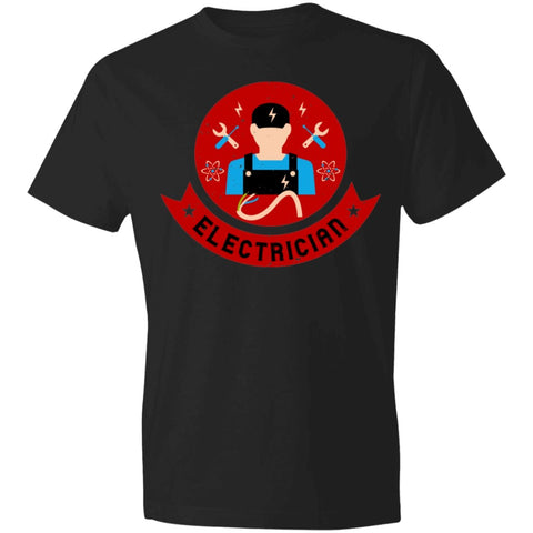 Image of Electrician Design Lightweight T-Shirt 4.5 oz - Alexecom.com