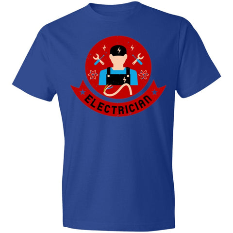 Image of Electrician Design Lightweight T-Shirt 4.5 oz - Alexecom.com