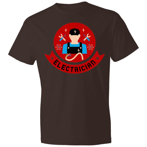 Image of Electrician Design Lightweight T-Shirt 4.5 oz - Alexecom.com