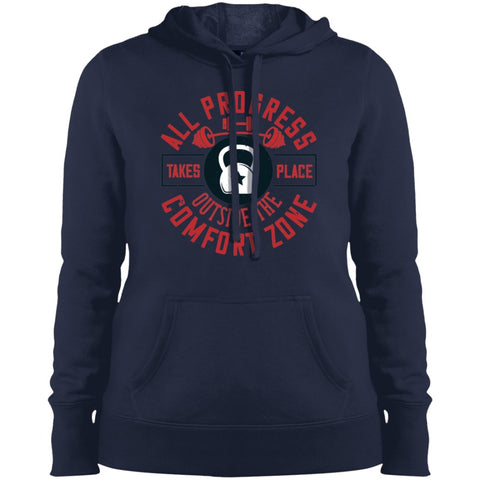 Image of Fitness Design Ladies' Pullover Hooded Sweatshirt - Alexecom.com