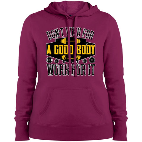 Image of Fitness Design Ladies' Pullover Hooded Sweatshirt - Alexecom.com