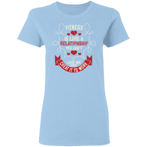 Image of Fitness Design Ladies' T-Shirt - Alexecom.com
