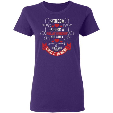 Image of Fitness Design Ladies' T-Shirt - Alexecom.com