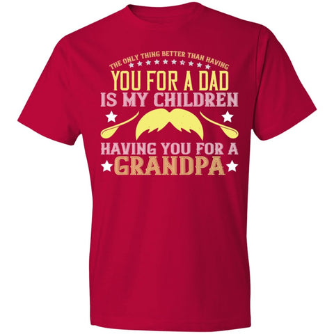 Image of Grandpa Design Lightweight T-Shirt - Alexecom.com