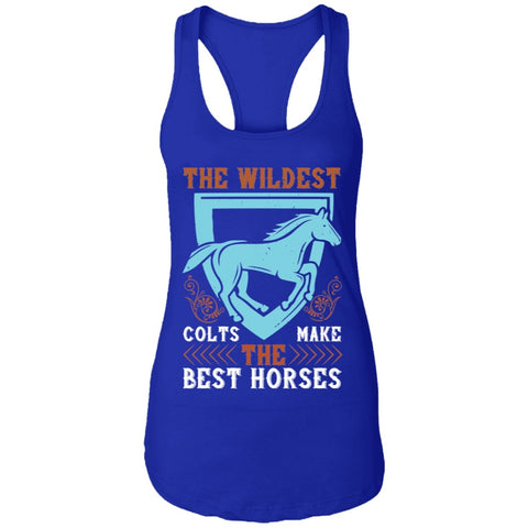 Image of Horse Design Ladies Ideal Racerback Tank - Alexecom.com