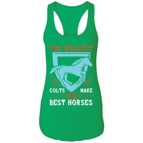 Image of Horse Design Ladies Ideal Racerback Tank - Alexecom.com