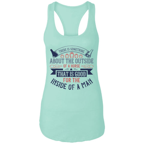 Image of Horse Design Ladies Ideal Racerback Tank - Alexecom.com
