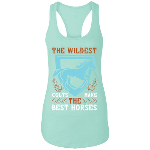 Image of Horse Design Ladies Ideal Racerback Tank - Alexecom.com