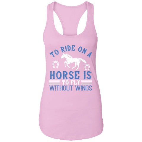 Image of Horse Design Ladies Ideal Racerback Tank - Alexecom.com