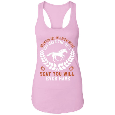 Image of Horse Design Ladies Ideal Racerback Tank - Alexecom.com