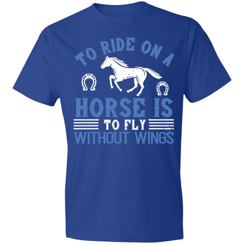 Image of Horse Design Lightweight T-Shirt 4.5 oz - Alexecom.com