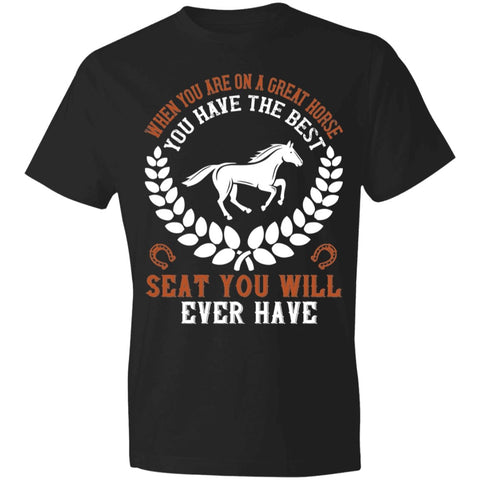 Image of Horse Design Lightweight T-Shirt 4.5 oz - Alexecom.com