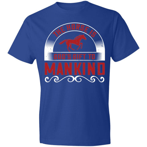 Image of Horse Design Lightweight T-Shirt 4.5 oz - Alexecom.com