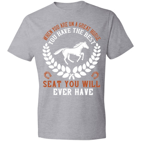 Image of Horse Design Lightweight T-Shirt 4.5 oz - Alexecom.com