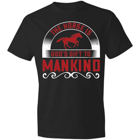Image of Horse Design Lightweight T-Shirt 4.5 oz - Alexecom.com