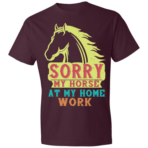Image of Horse Design Lightweight T-Shirt 4.5 oz - Alexecom.com