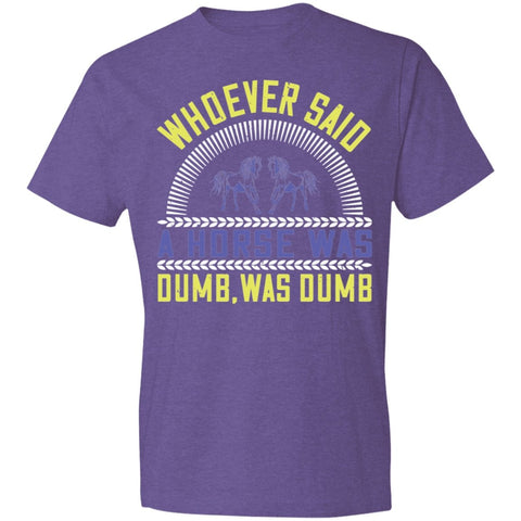 Image of Horse Design Lightweight T-Shirt 4.5 oz - Alexecom.com