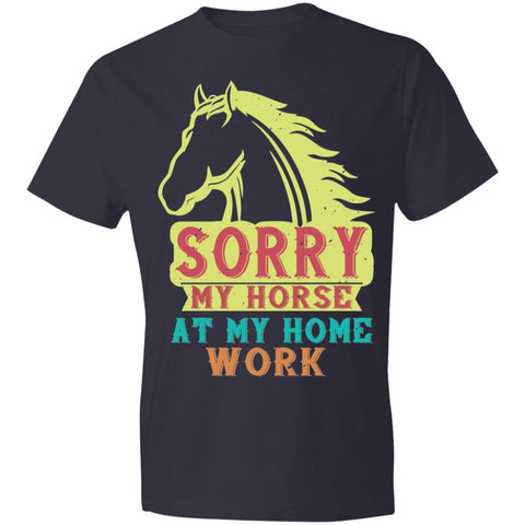 Image of Horse Design Lightweight T-Shirt 4.5 oz - Alexecom.com
