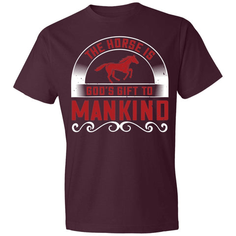 Image of Horse Design Lightweight T-Shirt 4.5 oz - Alexecom.com