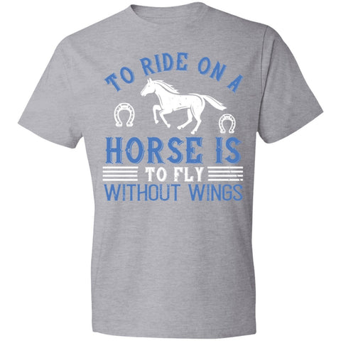 Image of Horse Design Lightweight T-Shirt 4.5 oz - Alexecom.com