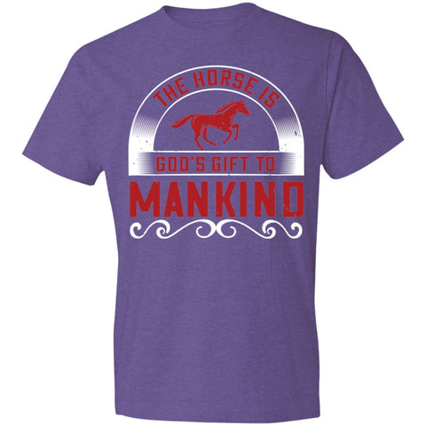 Image of Horse Design Lightweight T-Shirt 4.5 oz - Alexecom.com