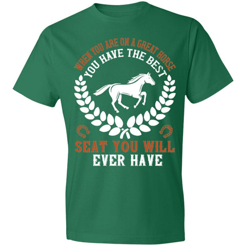 Image of Horse Design Lightweight T-Shirt 4.5 oz - Alexecom.com