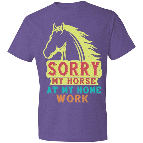 Image of Horse Design Lightweight T-Shirt 4.5 oz - Alexecom.com