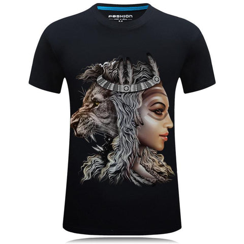 Image of Men's short sleeved 3D T-shirts - Alexecom.com