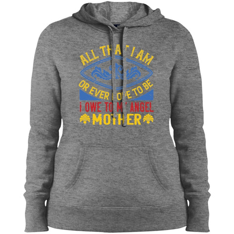 Image of Mom Design Ladies' Pullover Hooded Sweatshirt - Alexecom.com