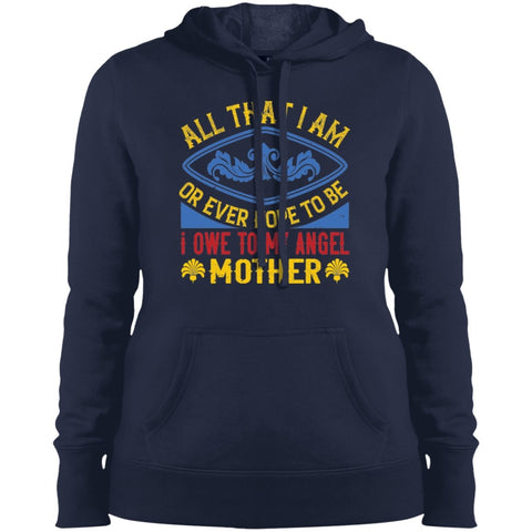 Image of Mom Design Ladies' Pullover Hooded Sweatshirt - Alexecom.com