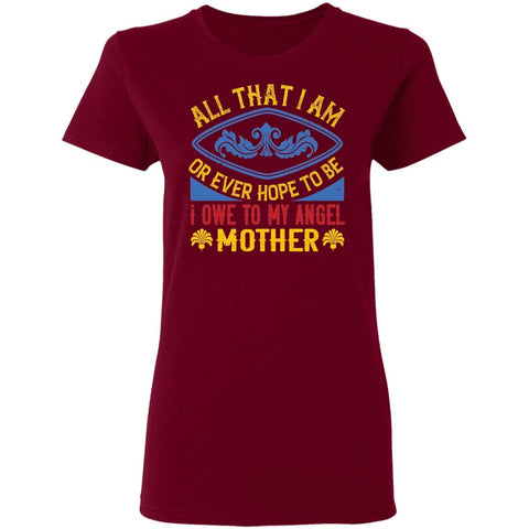 Image of Mom Design Ladies' T-Shirt - Alexecom.com