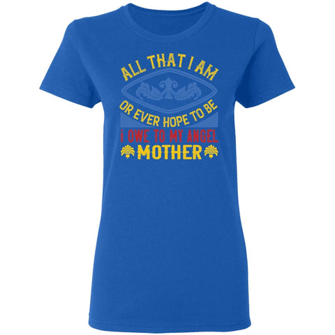 Image of Mom Design Ladies' T-Shirt - Alexecom.com