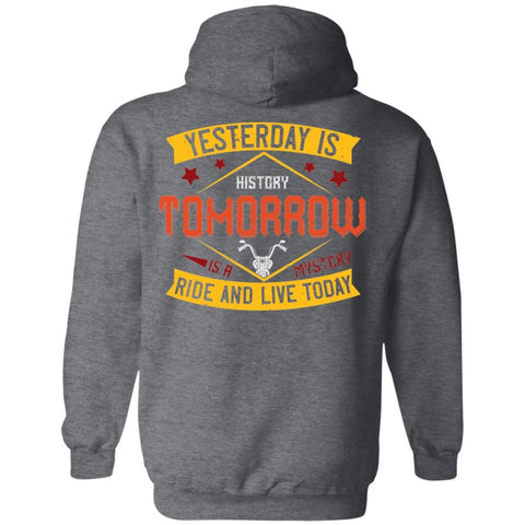 Image of Motorcycle Design Pullover Hoodie - Alexecom.com