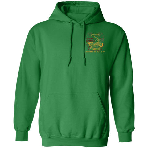 Image of Motorcycle Design Pullover Hoodie - Alexecom.com
