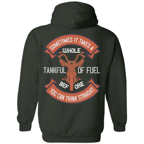Image of Motorcycle Design Pullover Hoodie - Alexecom.com