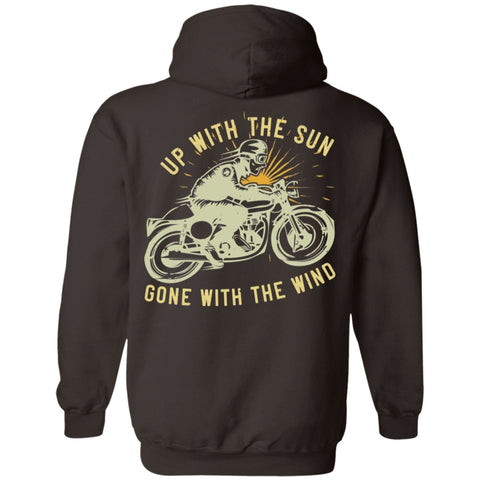 Image of Motorcycle Design Pullover Hoodie - Alexecom.com