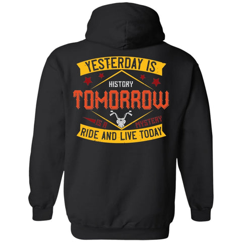 Image of Motorcycle Design Pullover Hoodie - Alexecom.com