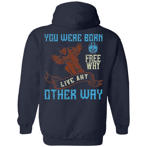 Image of Motorcycle Design Pullover Hoodie - Alexecom.com