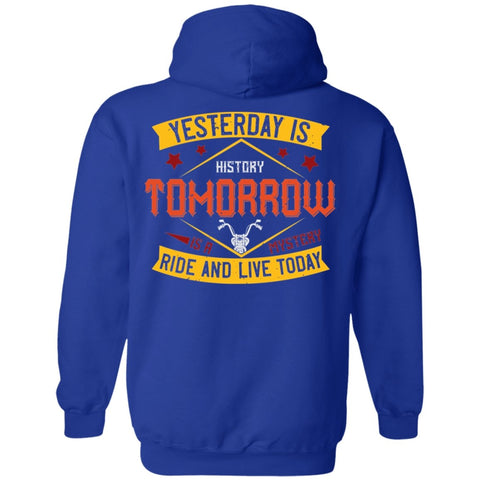 Image of Motorcycle Design Pullover Hoodie - Alexecom.com