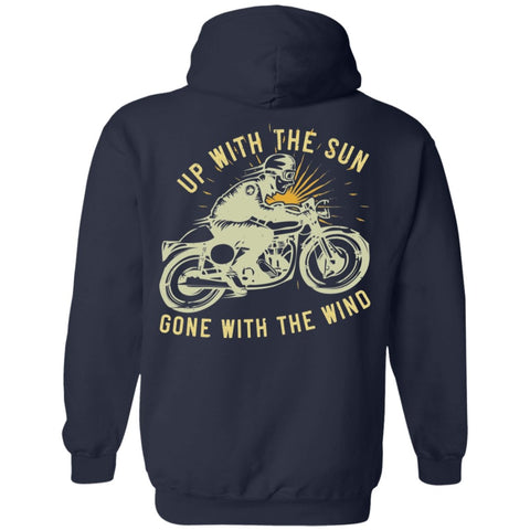 Image of Motorcycle Design Pullover Hoodie - Alexecom.com