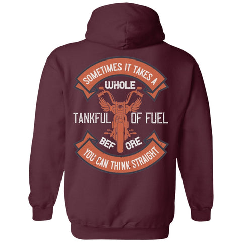 Image of Motorcycle Design Pullover Hoodie - Alexecom.com