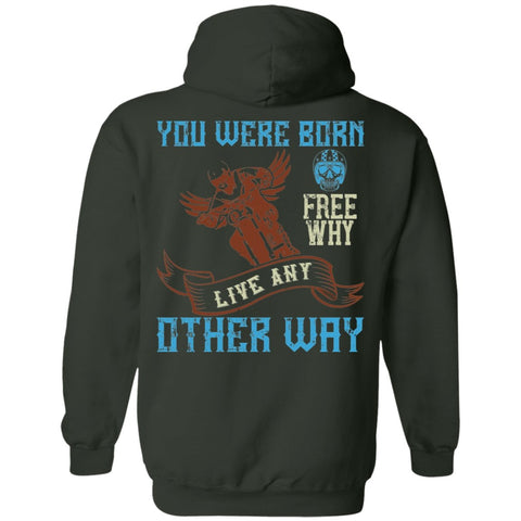 Image of Motorcycle Design Pullover Hoodie - Alexecom.com