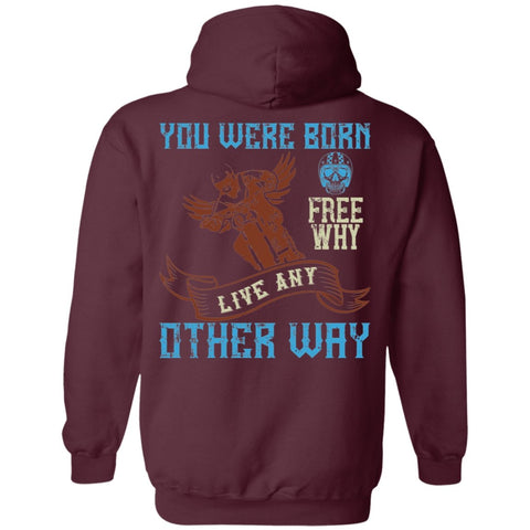 Image of Motorcycle Design Pullover Hoodie - Alexecom.com