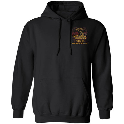 Image of Motorcycle Design Pullover Hoodie - Alexecom.com